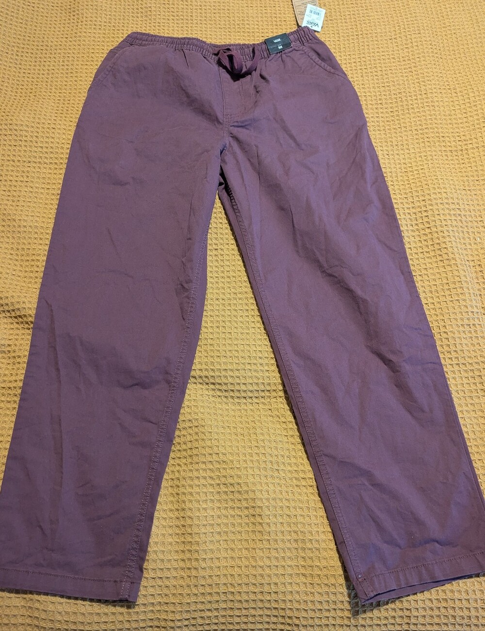 NWT Vans Men's Range Elastic Chinos, M